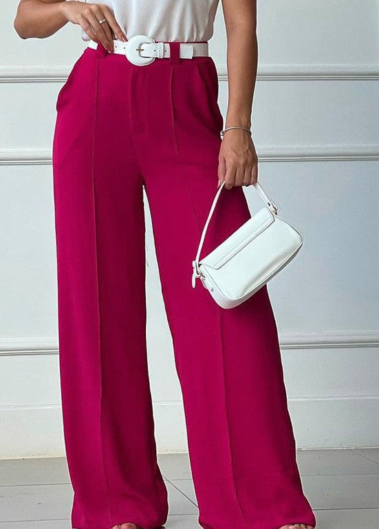 Black Wide Leg Pants 1