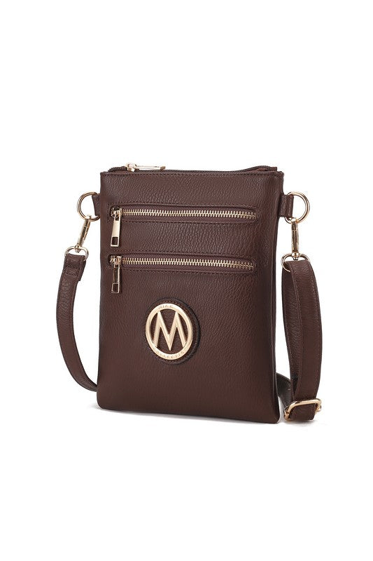 Purple Mkf Collection Medina Crossbody Bag By Mia K