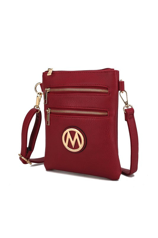 Taupe Mkf Collection Medina Crossbody Bag By Mia K