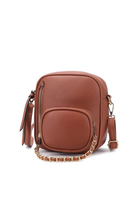 Light Blue Mkf Collection Winona Crossbody Bag By Mia K
