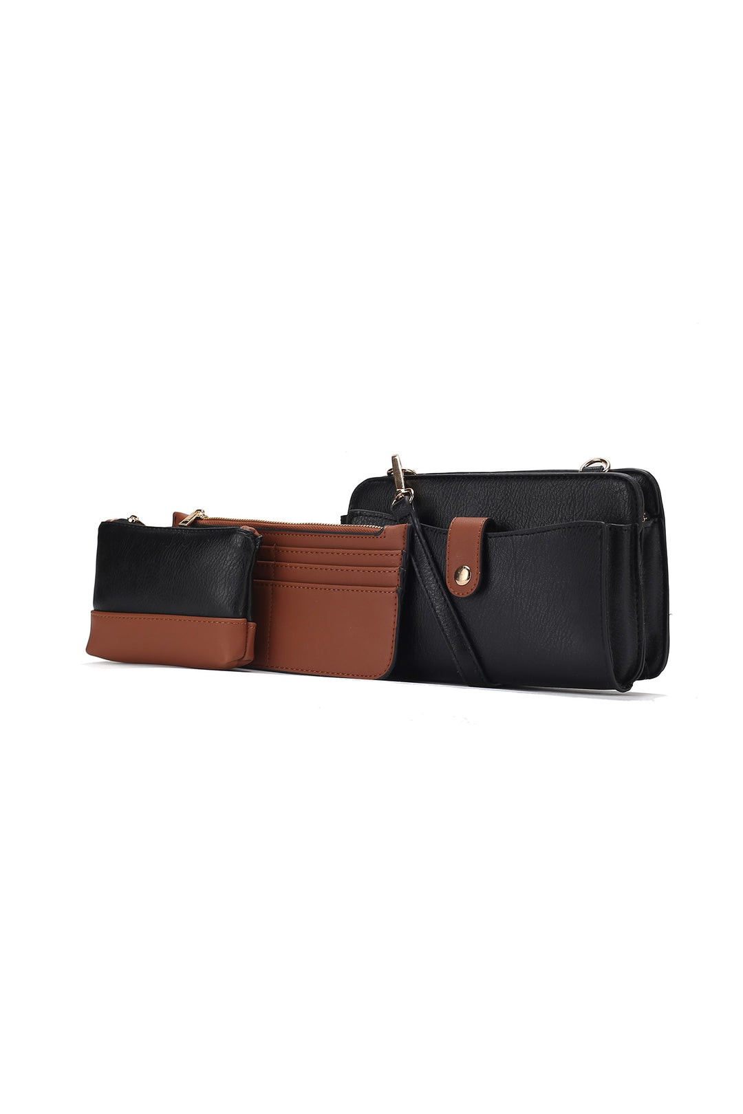 Black Mkf Collection Muriel Crossbody Bag By Mia K