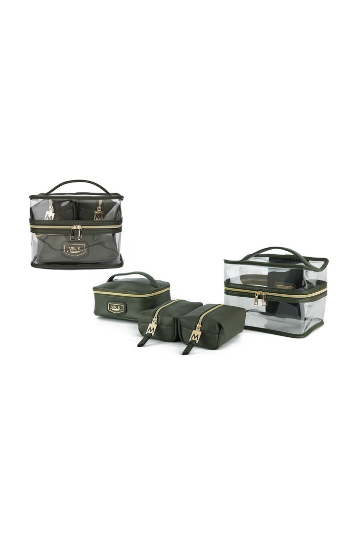 Olive Mkf Collection Emma Cosmetic Clear Case Set By Mia