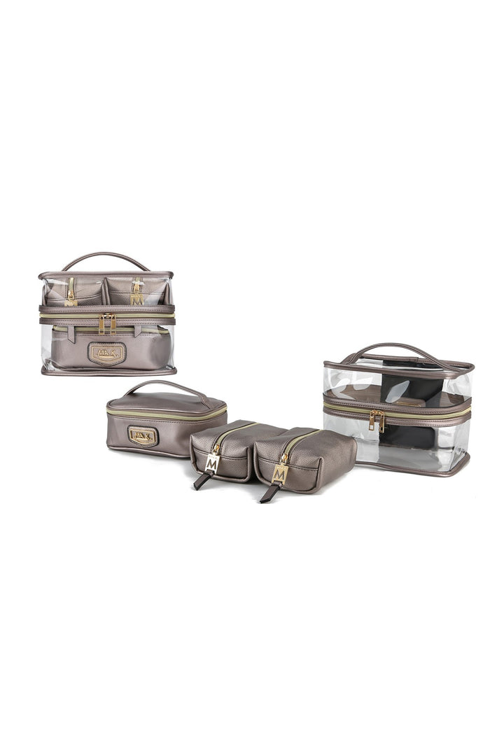 Pewter Mkf Collection Emma Cosmetic Clear Case Set By Mia