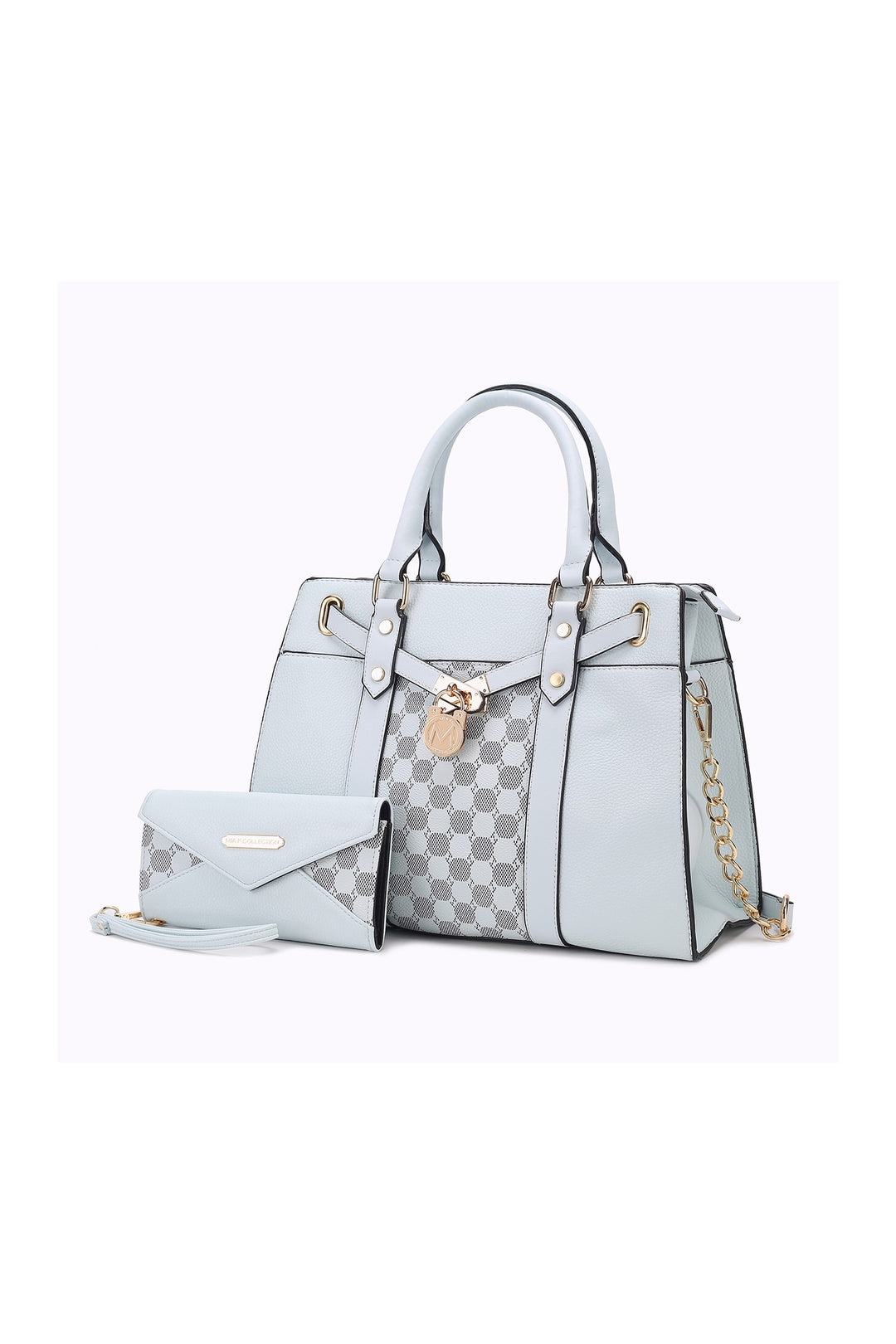 Mkf Collection Circular Print Satchel Bag By Mia K