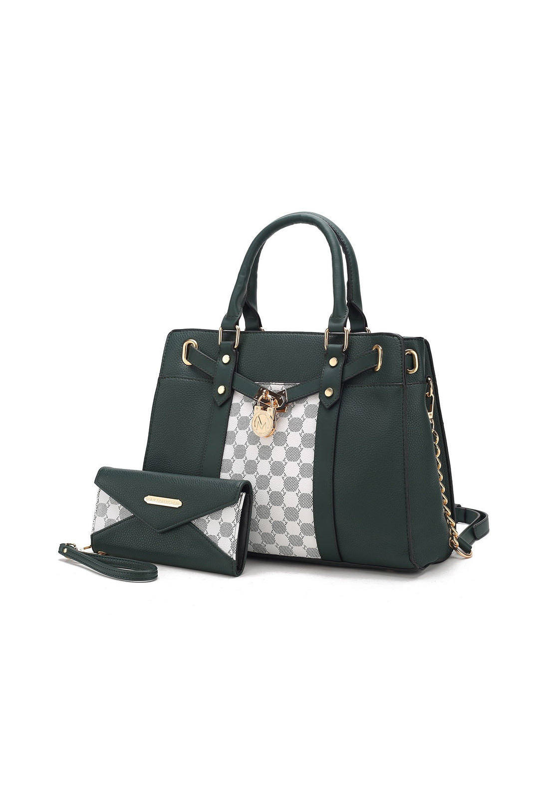 Mkf Collection Circular Print Satchel Bag By Mia K