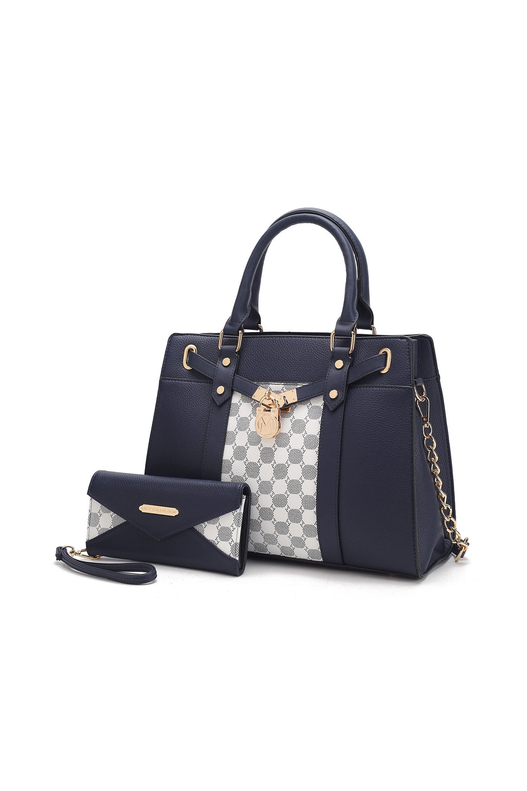 Mkf Collection Circular Print Satchel Bag By Mia K