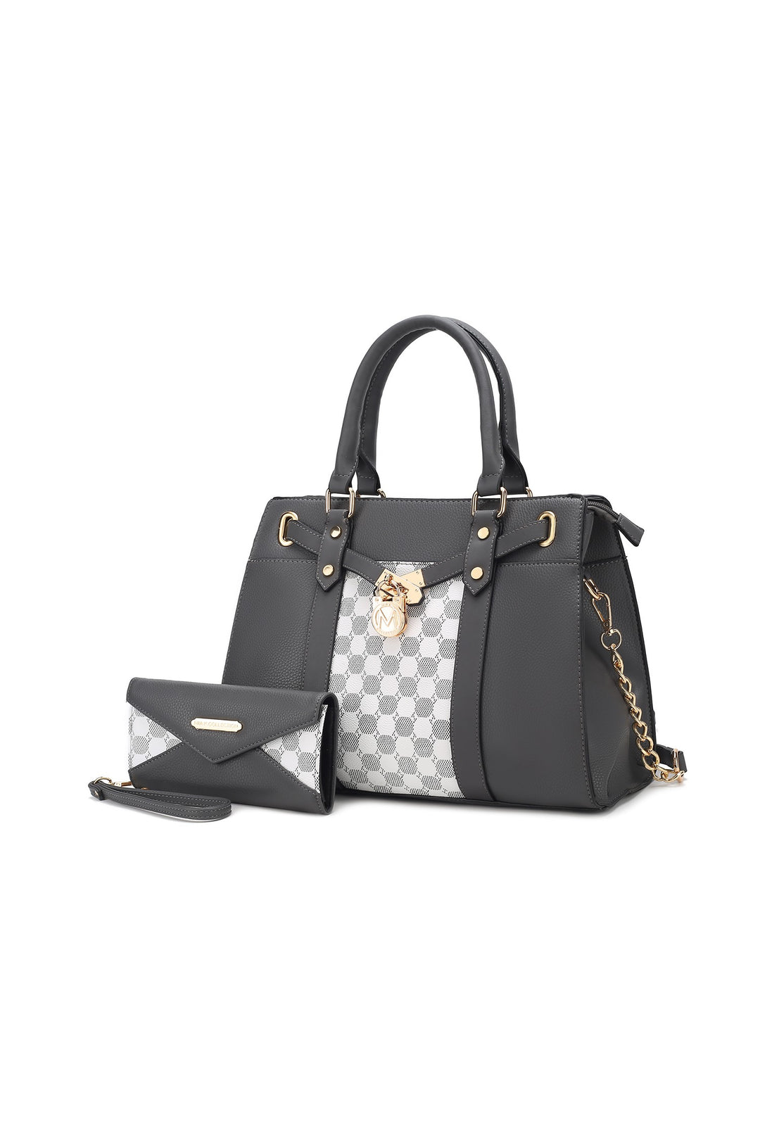 Mkf Collection Circular Print Satchel Bag By Mia K