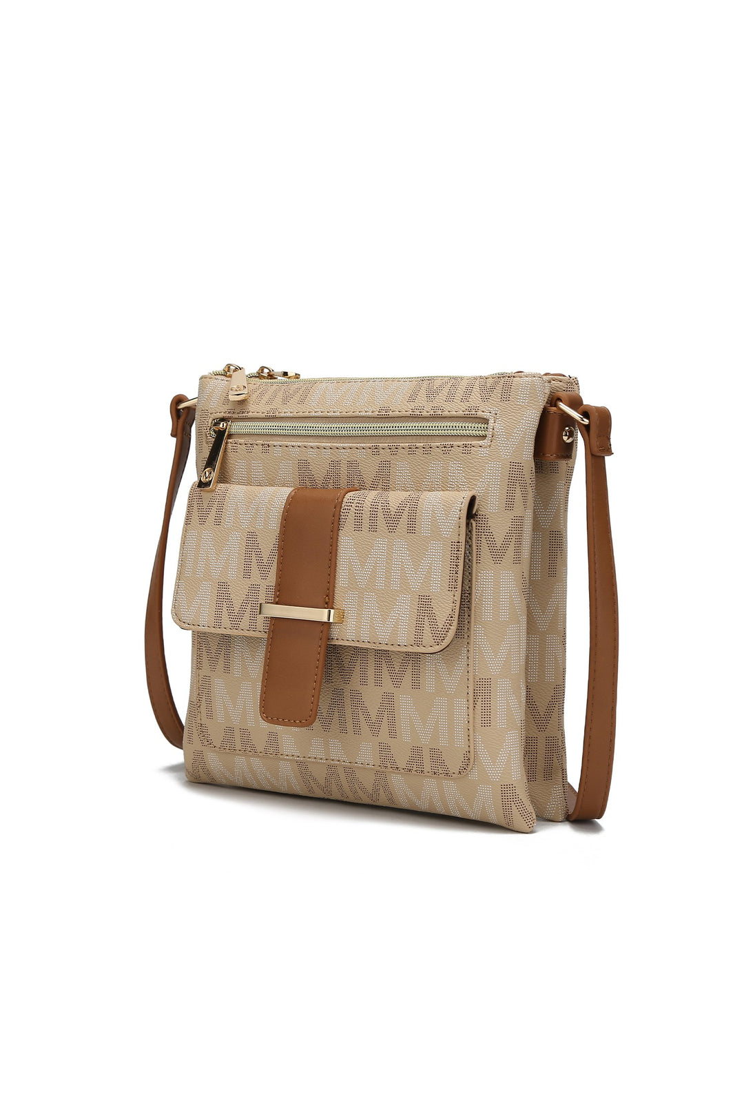 Burgundy Mkf Collection Compartment Crossbody Bag By Mia K