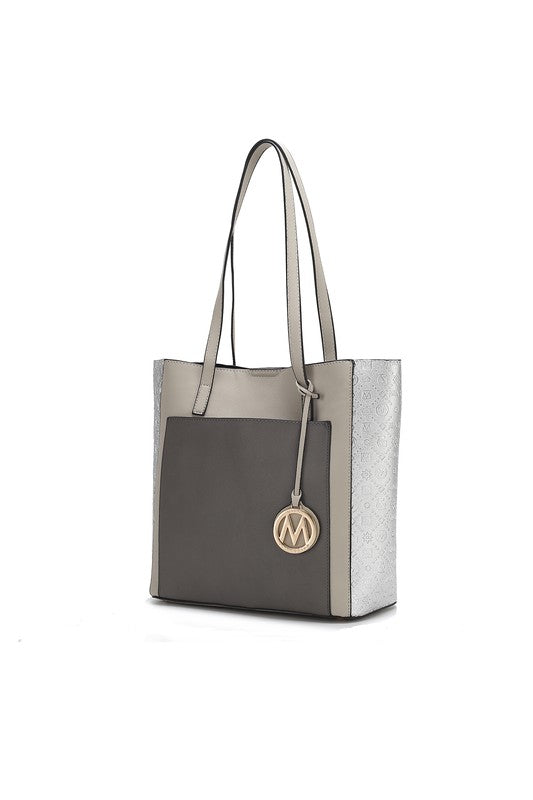 Mkf Collection Leah Color Block Tote Bag By Mia K