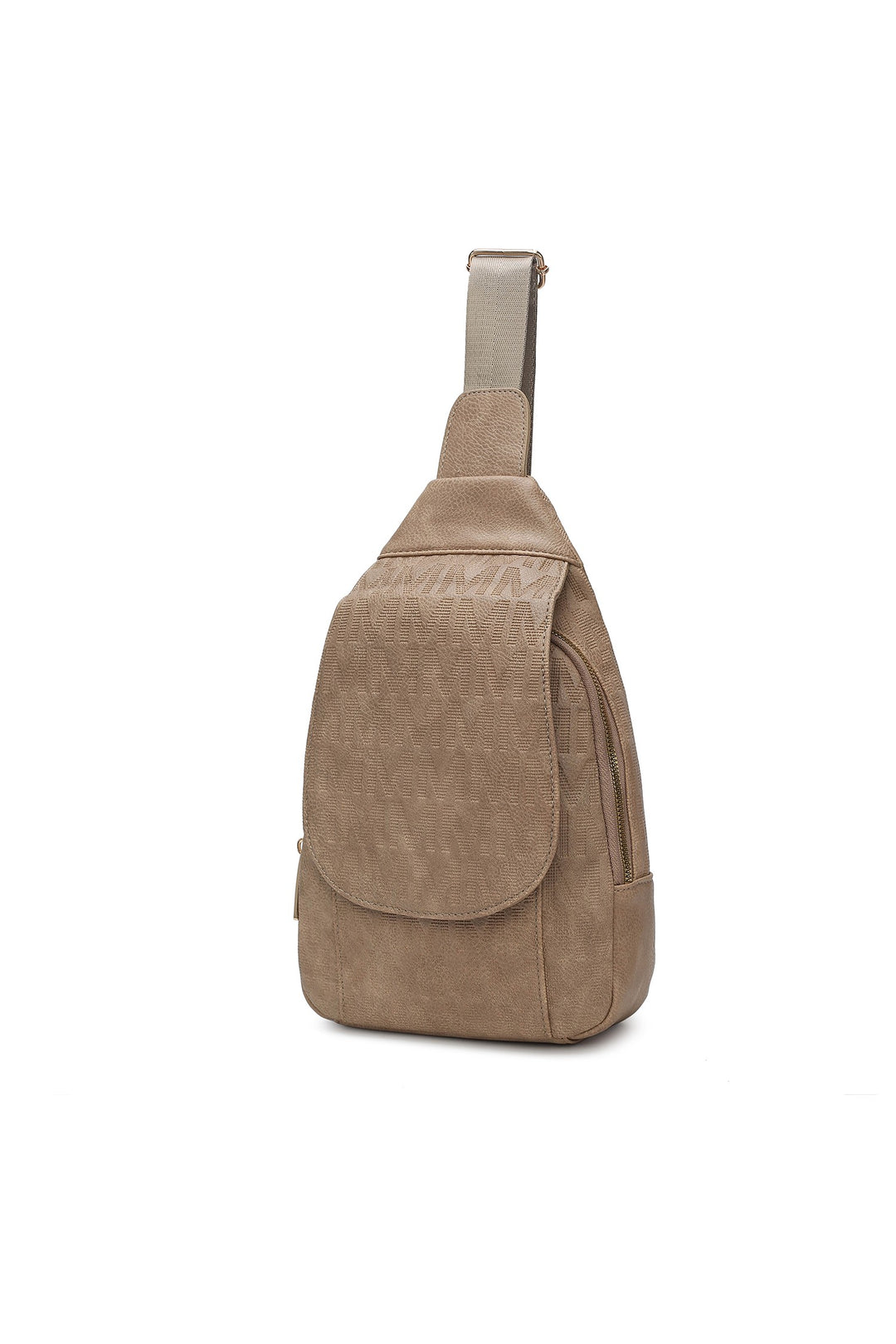 Grey Mkf Collection Cleisy Sling Bag By Mia K