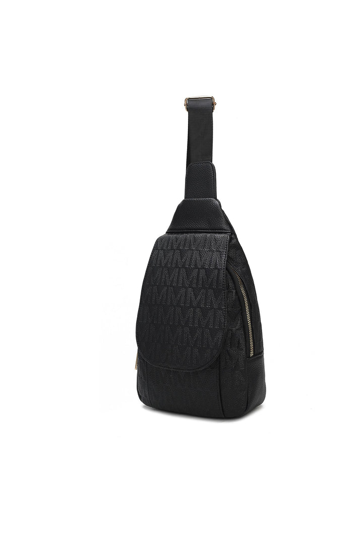 Purple Mkf Collection Cleisy Sling Bag By Mia K