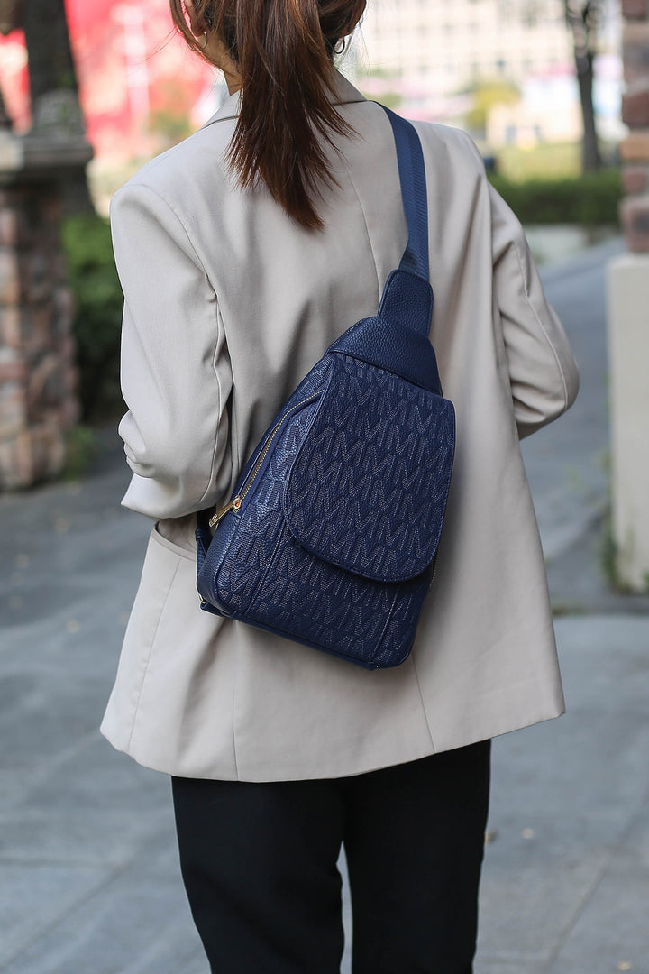 Camel Mkf Collection Cleisy Sling Bag By Mia K