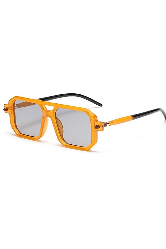 Mustard Big Frame Sunglasses