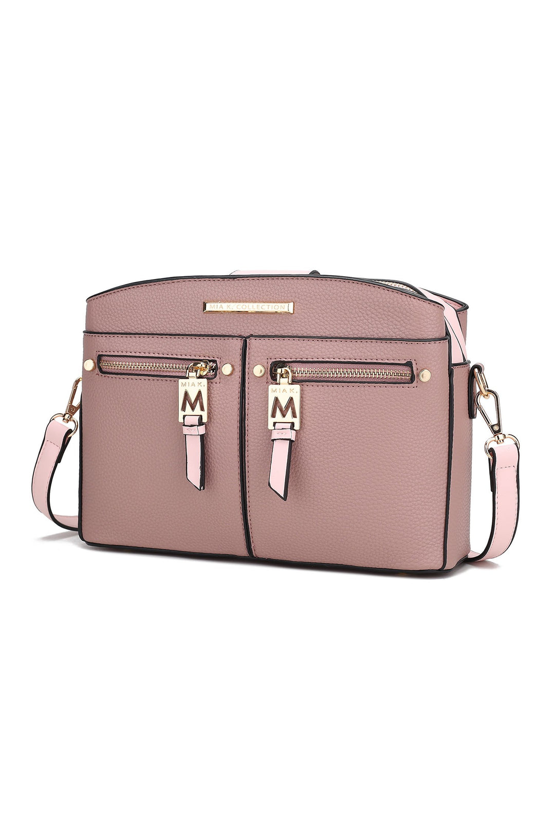 Navy-Mustard Mkf Collection Zoely Crossbody Bag By Mia K