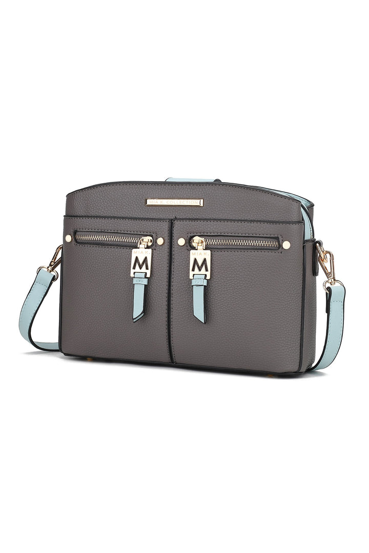 Denim-Light Blue Mkf Collection Zoely Crossbody Bag By Mia K