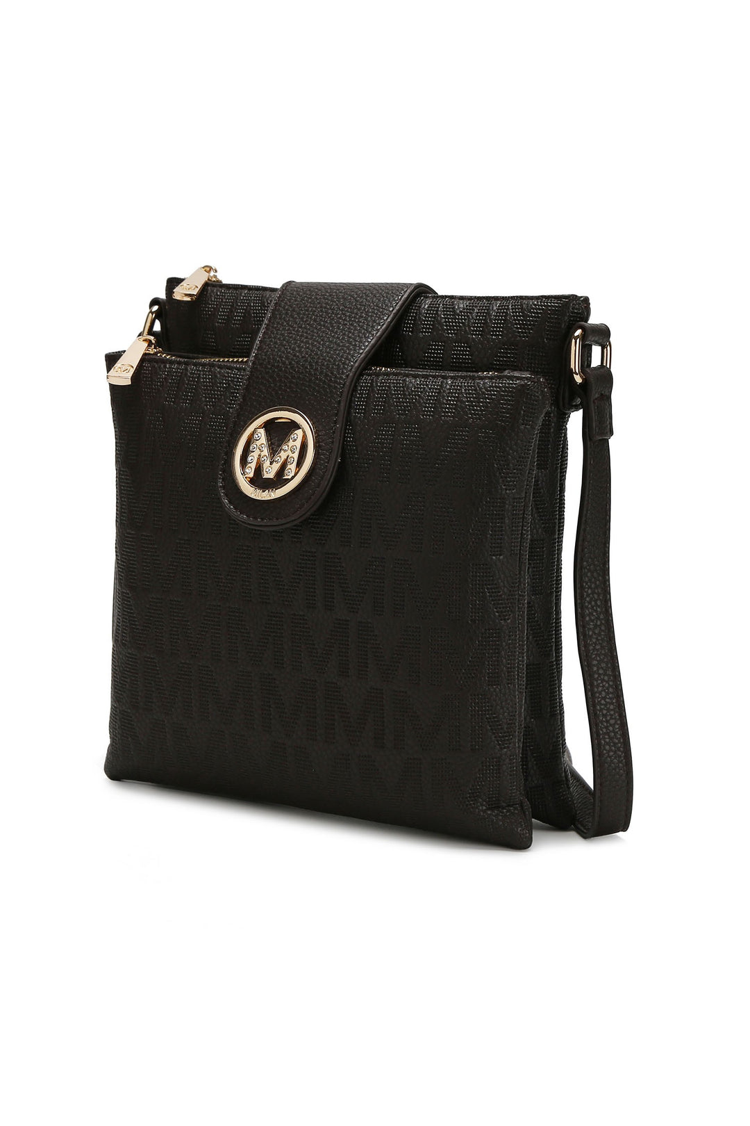 Purple Mkf Marietta M Signature Crossbody Bag By Mia K