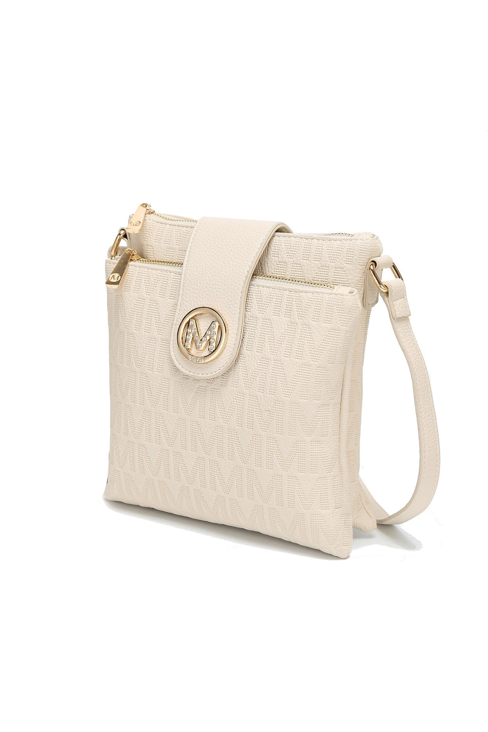Mustard Mkf Marietta M Signature Crossbody Bag By Mia K
