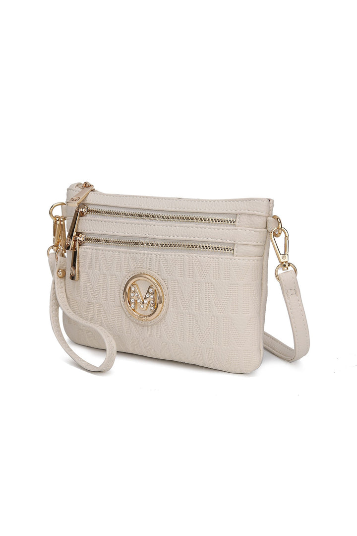 Camel Mkf Roonie Milan Signature Crossbody Bag By Mia