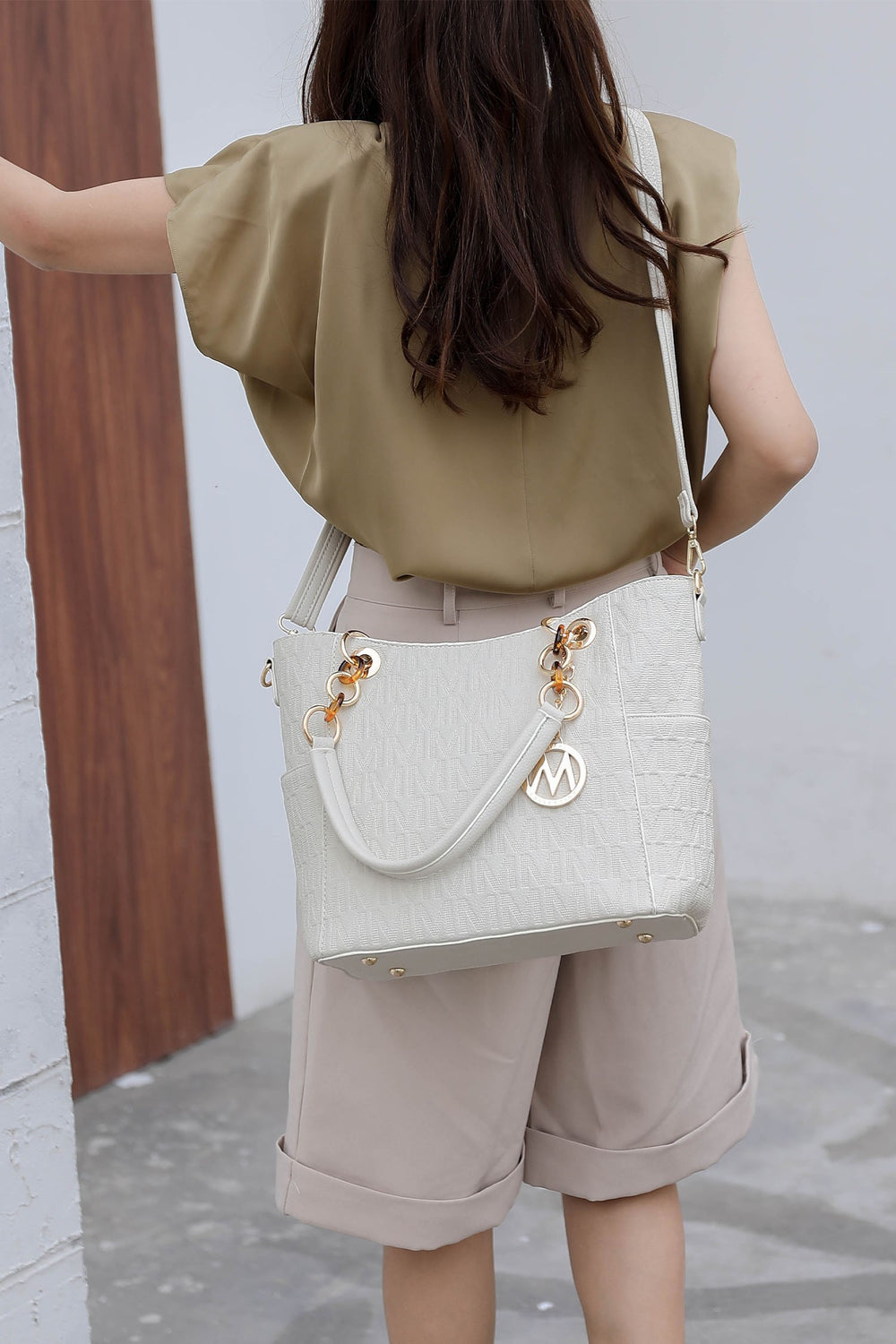 Camel Mkf Collection Rylee Women Tote Bag By Mia K