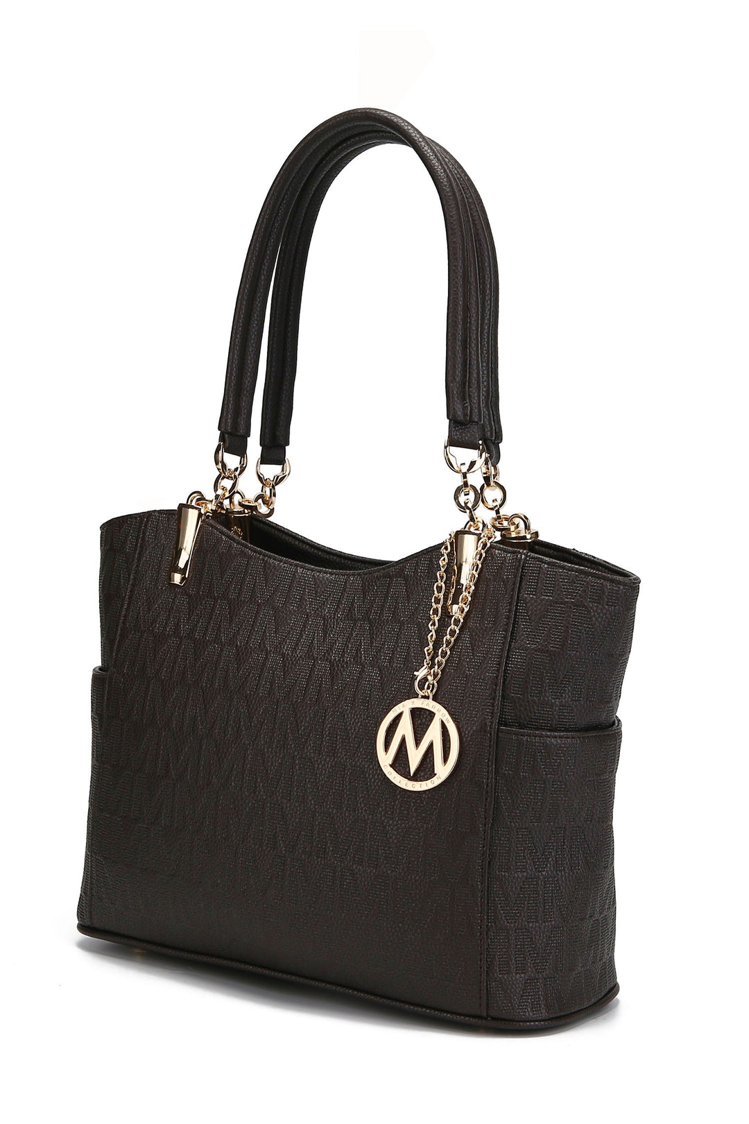 Taupe Mkf Collection Malika M Signature Satchel By Mia K