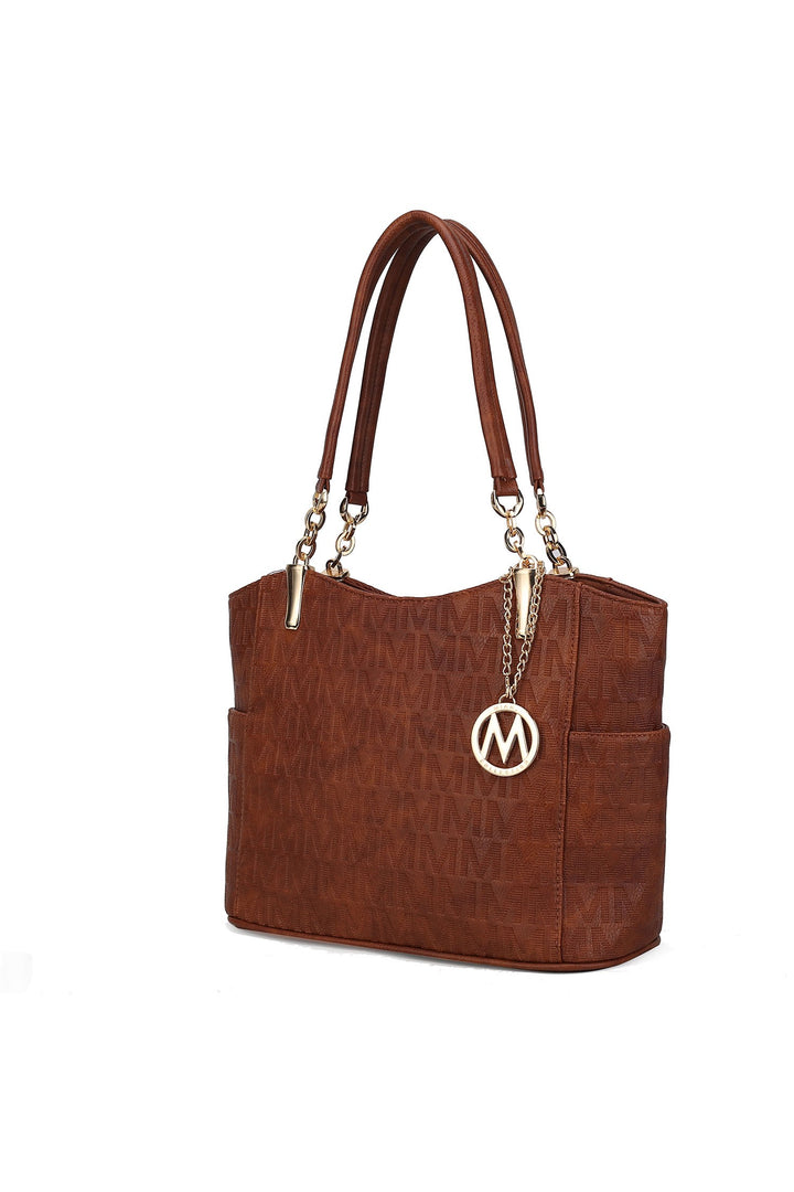 Tan Mkf Collection Malika M Signature Satchel By Mia K