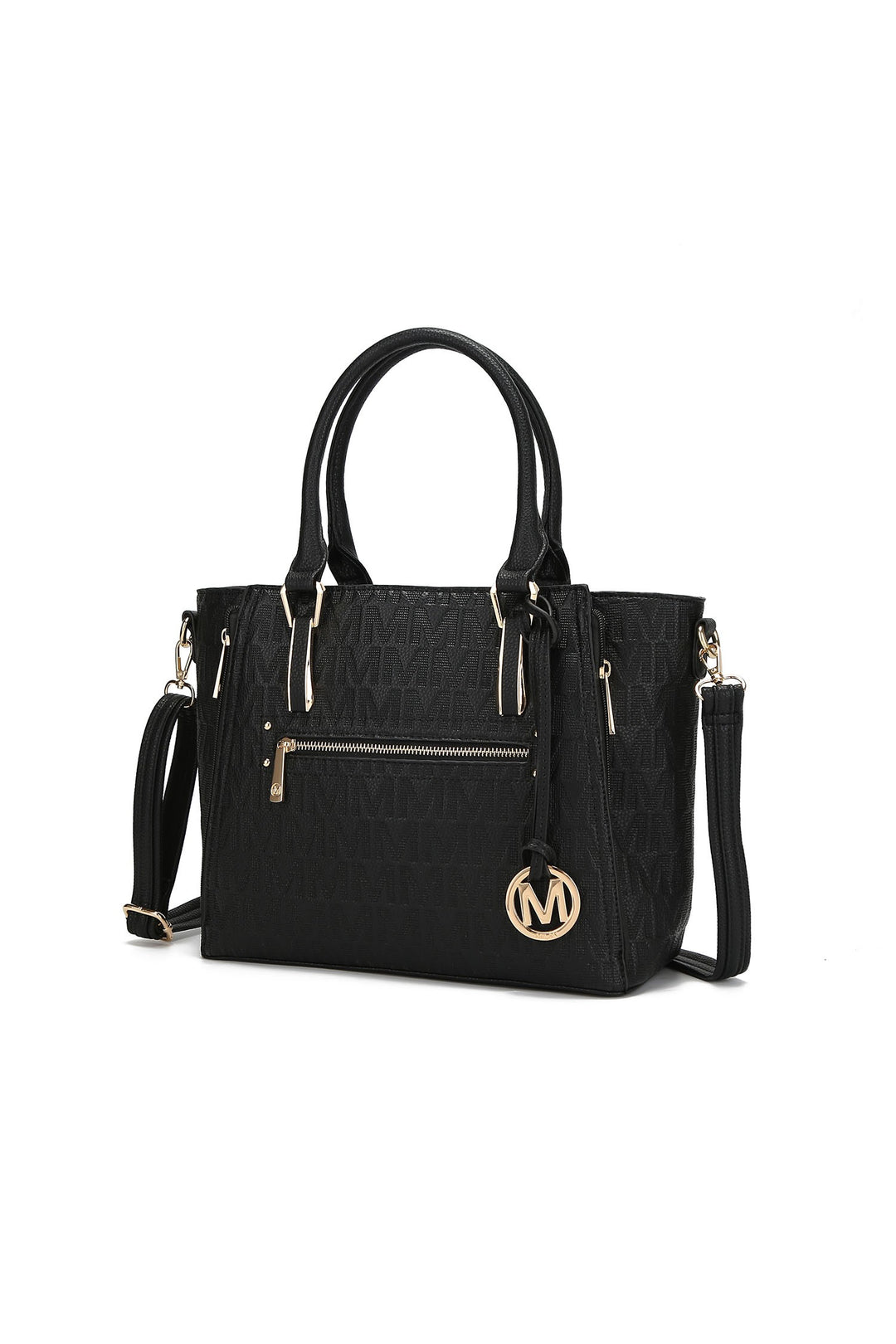 Camel Mkf Cairo M Signature Satchel Bag By Mia K