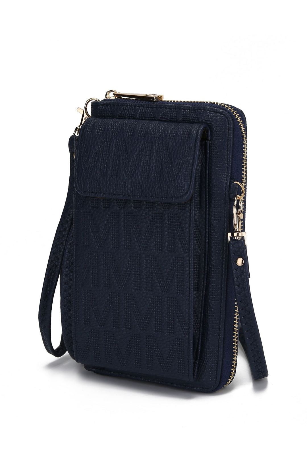 Purple Mfk Collection Caddy Phone Wallet Crossbody By Mia