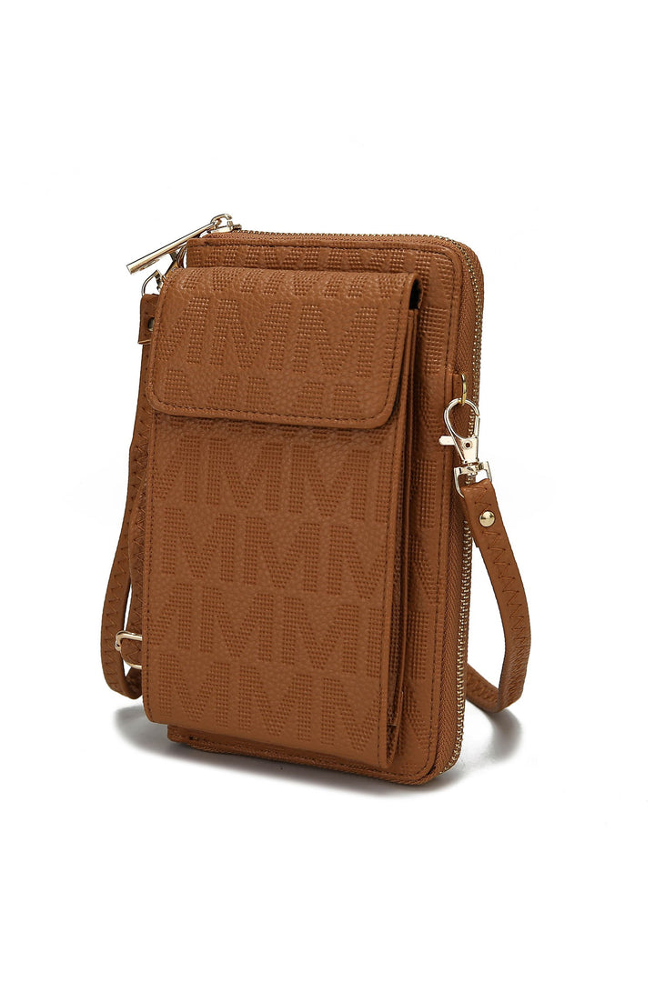 Mfk Collection Caddy Phone Wallet Crossbody By Mia