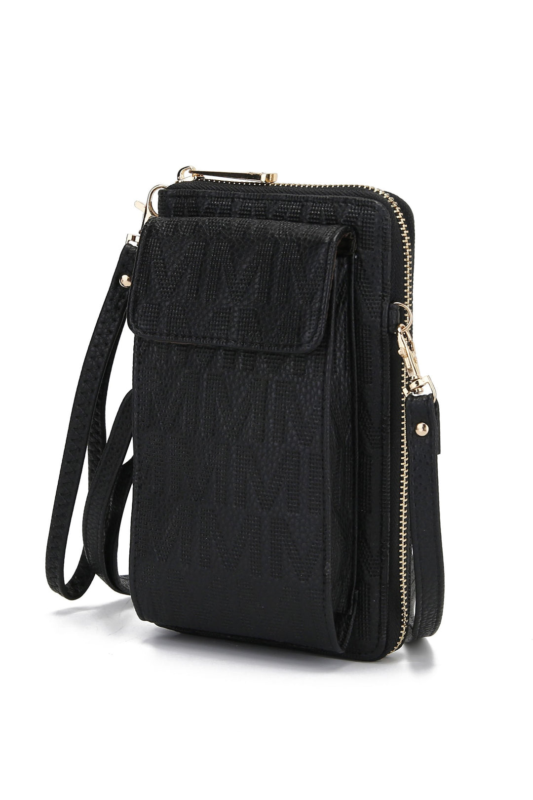 Chocolate Mfk Collection Caddy Phone Wallet Crossbody By Mia