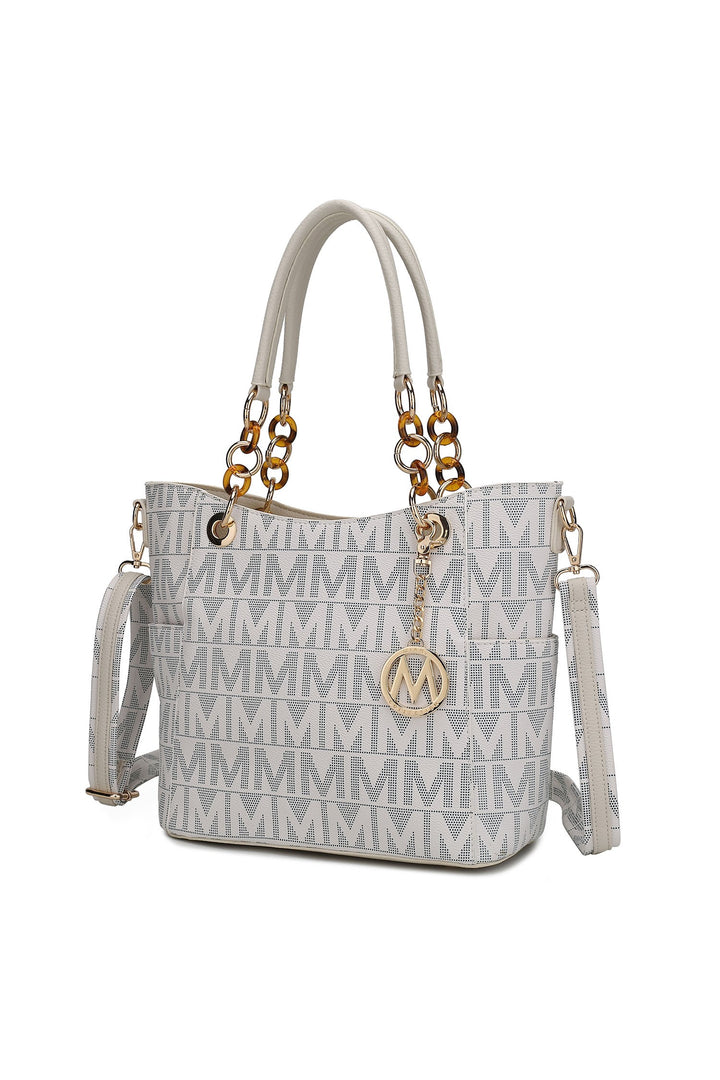 Mkf Kissaten Milan M Signature Tote By Mia K
