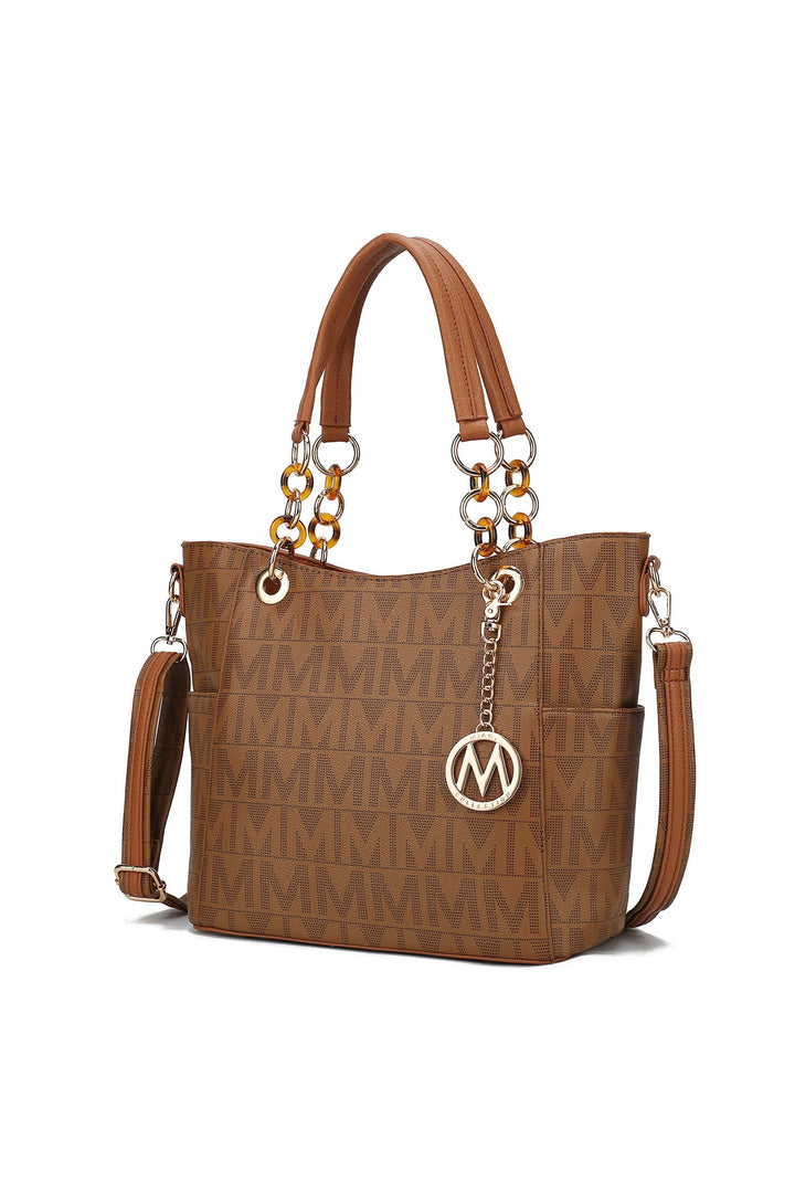 Mkf Kissaten Milan M Signature Tote By Mia K