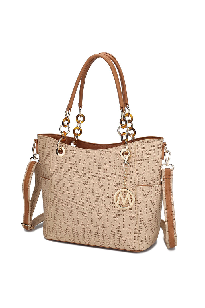 Burgundy Mkf Kissaten Milan M Signature Tote By Mia K
