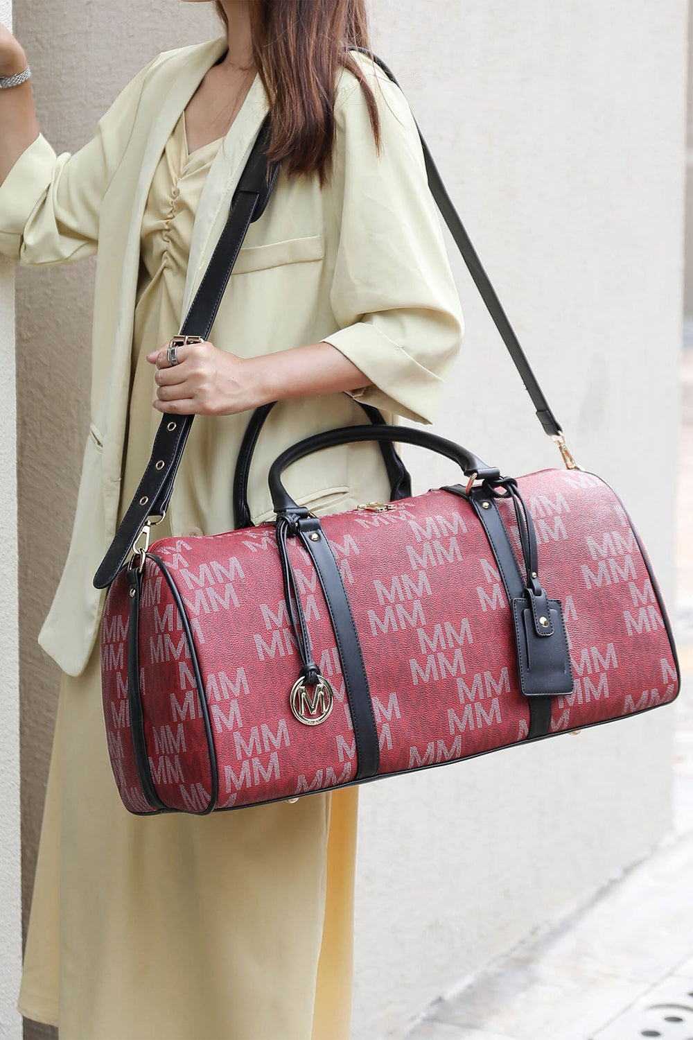 Black Mkf Collection Jovani Duffle Weekender By Mia K