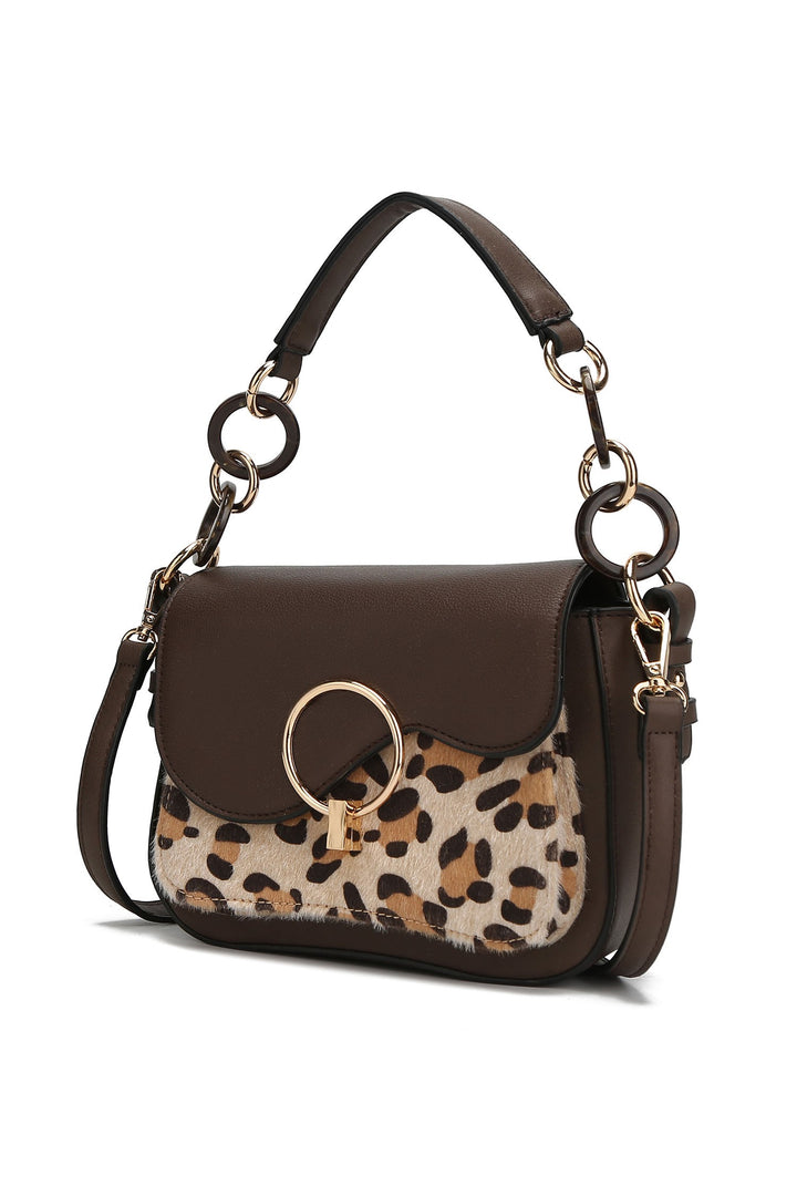 Cognac Mkf Collection Serena Crossbody Bag By Mia K