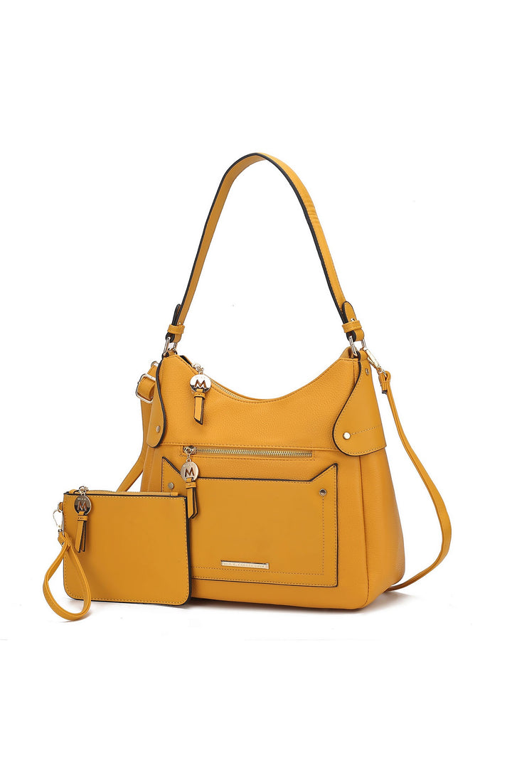 Mkf Maeve Shoulder Bag With Wristlet By Mia K