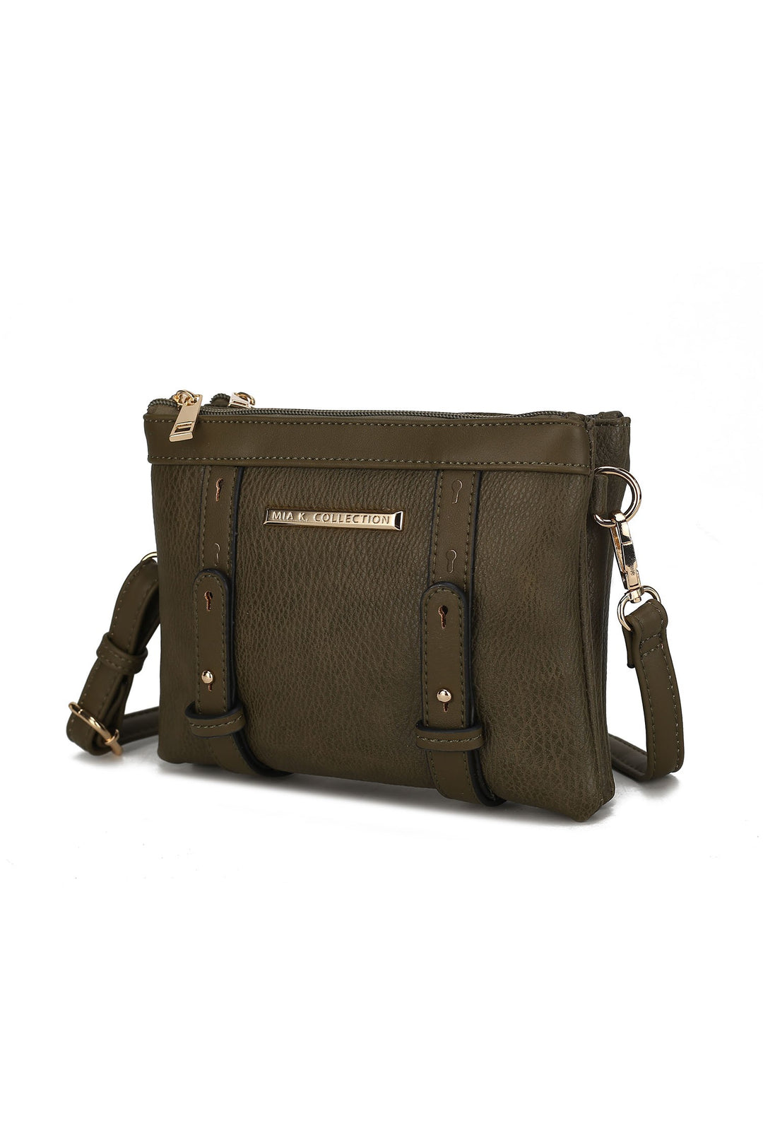 Seafoam Mkf Elsie Multi Compartment Crossbody Bag By Mia K