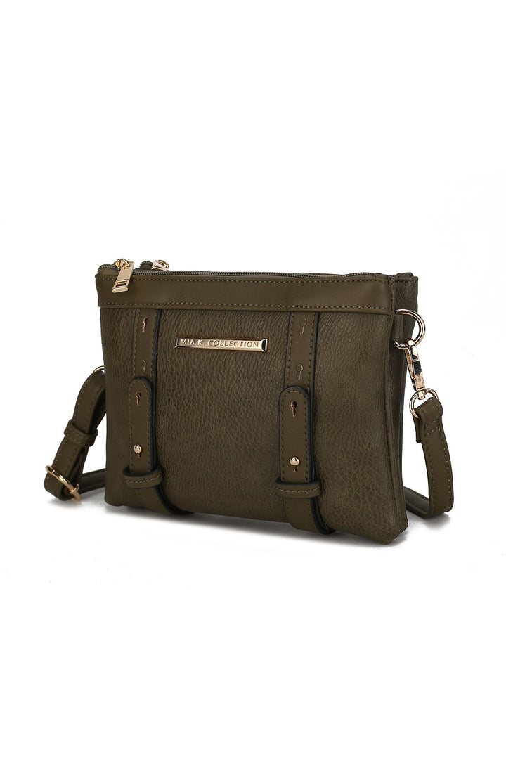 Seafoam Mkf Elsie Multi Compartment Crossbody Bag By Mia K