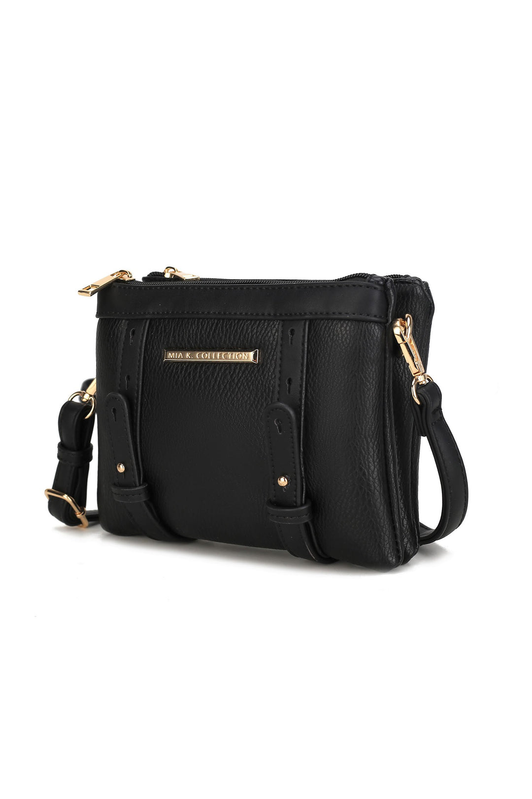 Blush Mkf Elsie Multi Compartment Crossbody Bag By Mia K
