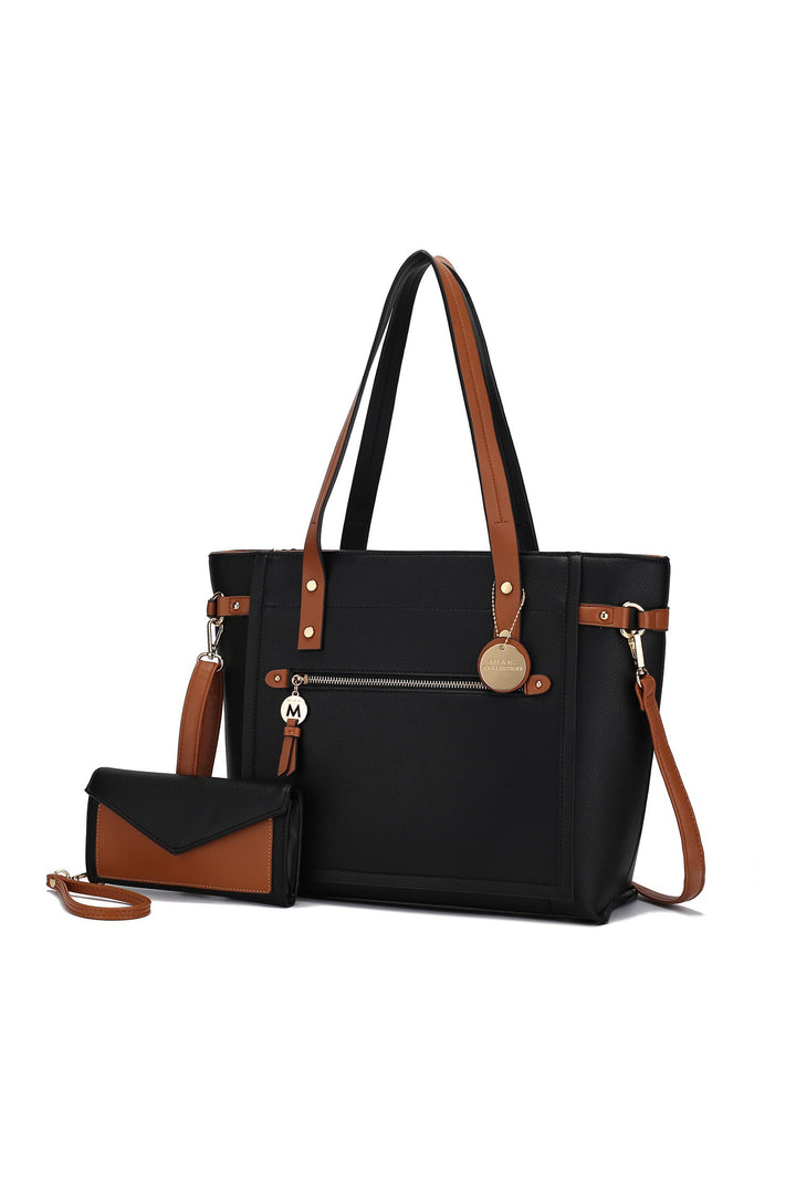 Denim Mkf Collection Andrys Tote Bag By Mia K