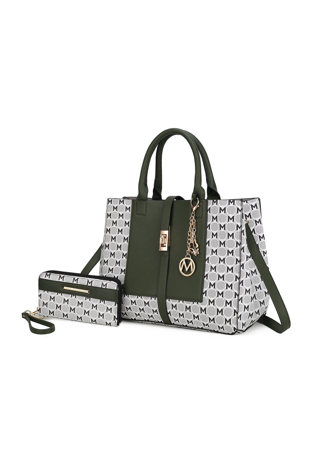 Mkf Yuliana Circular Print Satchel With Wallet Mia