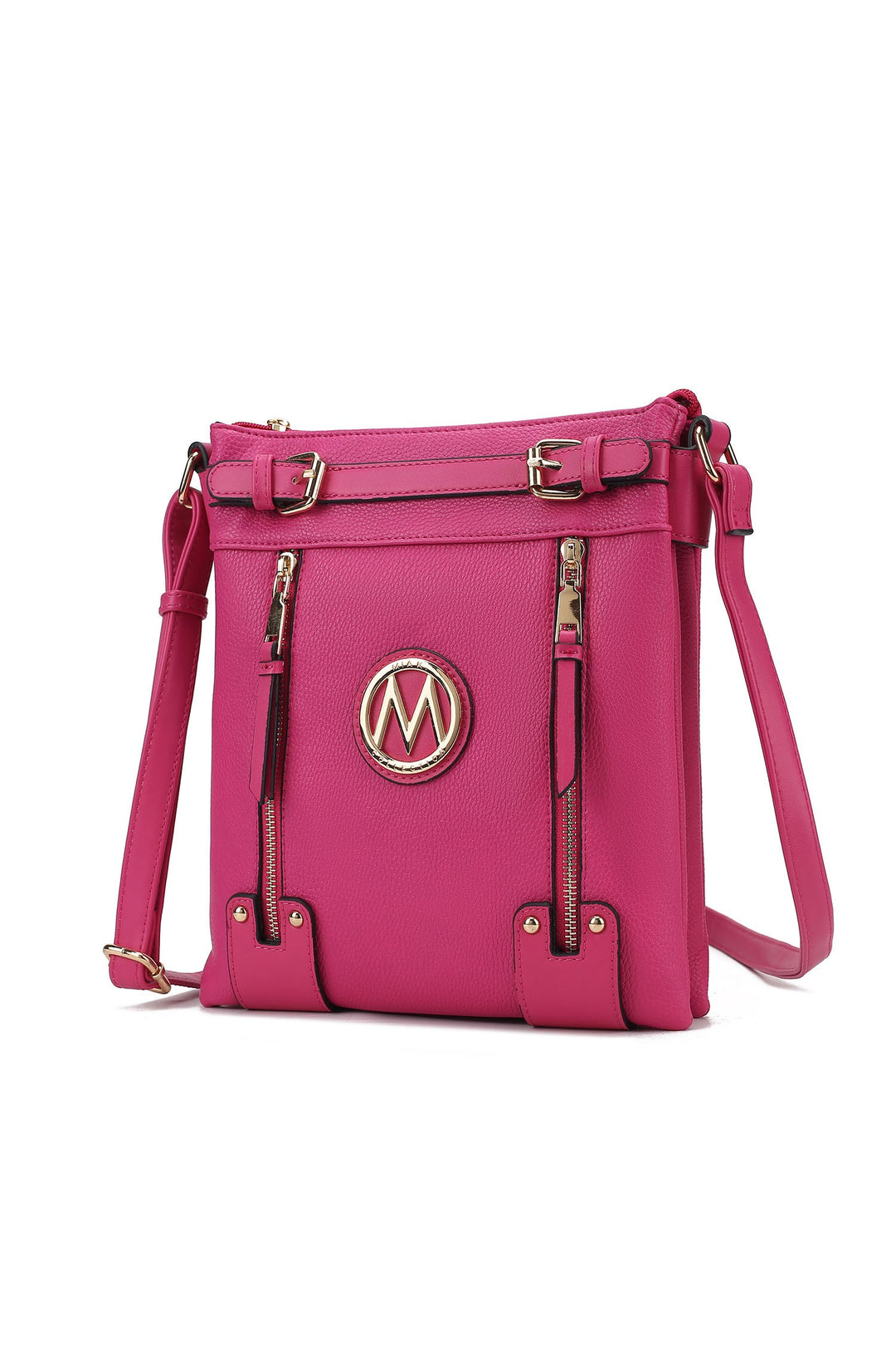 Pewter Mkf Collection Lilian Crossbody Bag By Mia K