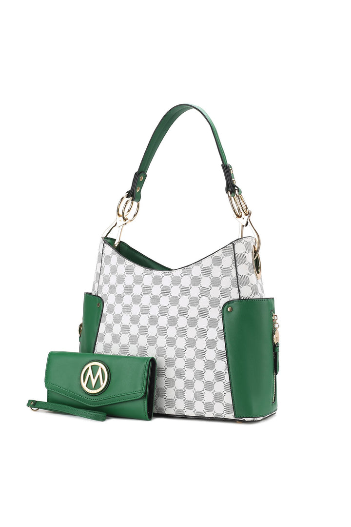 Mkf Penelope Circular Print Shoulder And Wallet