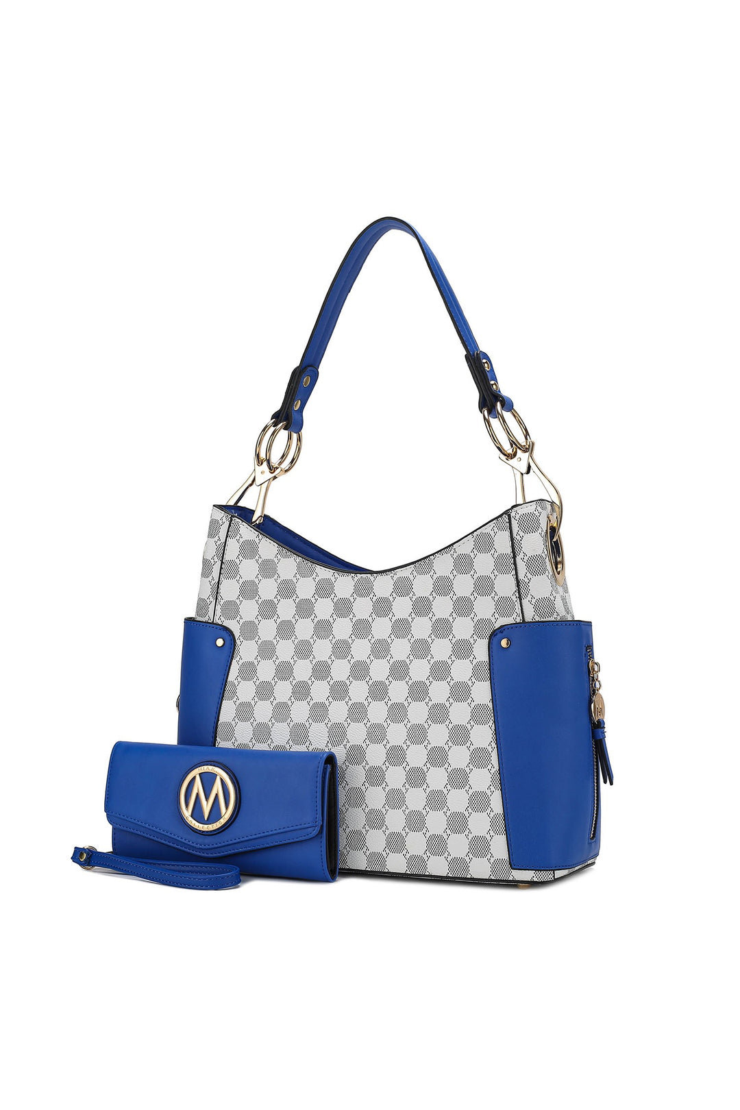 Pink Mkf Penelope Circular Print Shoulder And Wallet