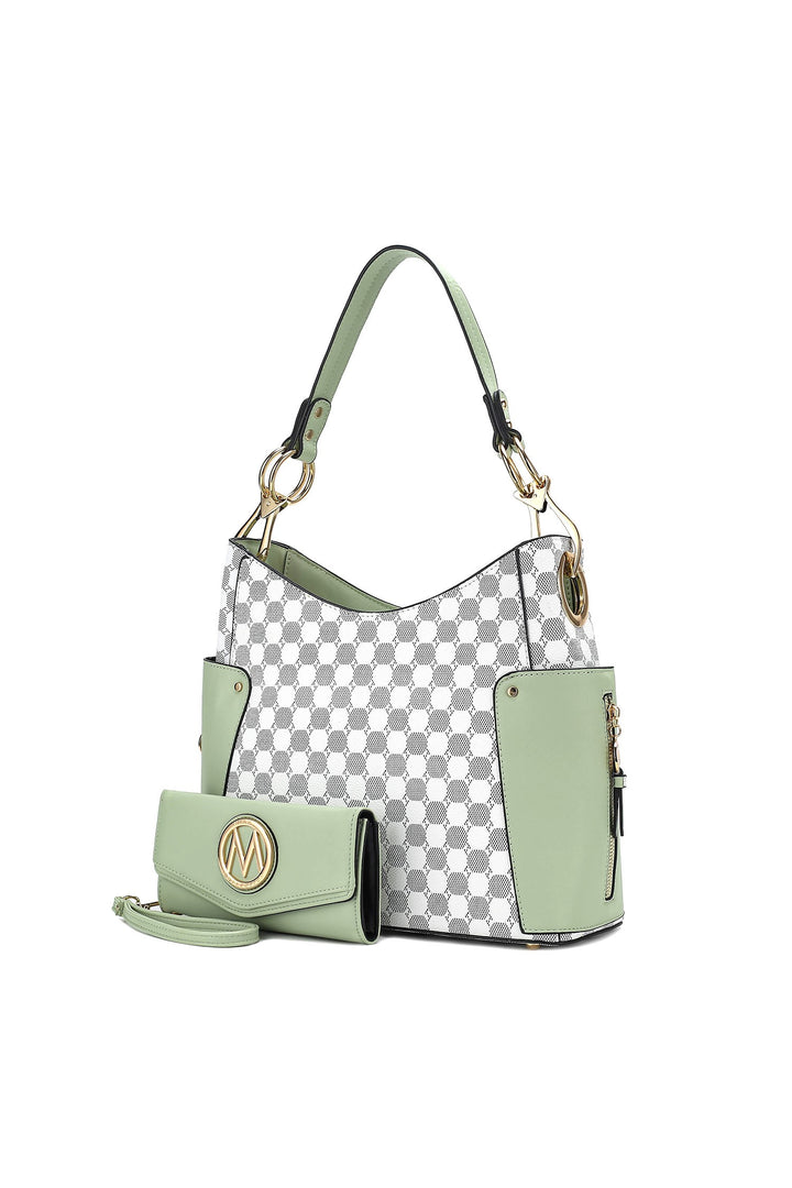 Mint Mkf Penelope Circular Print Shoulder And Wallet
