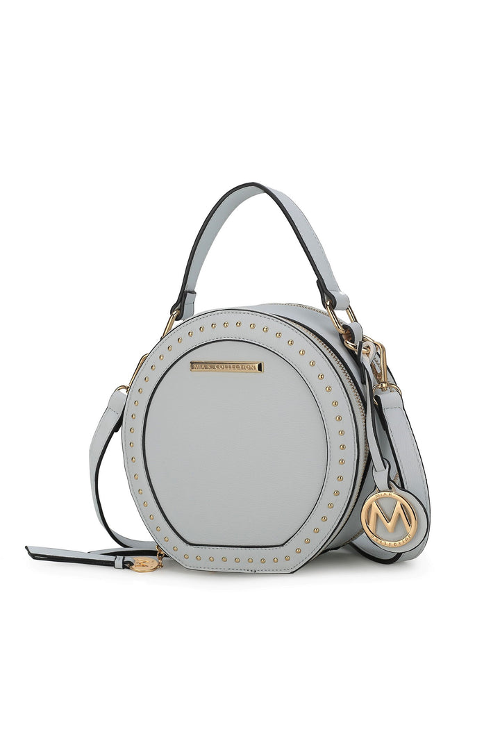 Charcoal Mkf Lydie Multi Compartment Crossbody Bag By Mia K