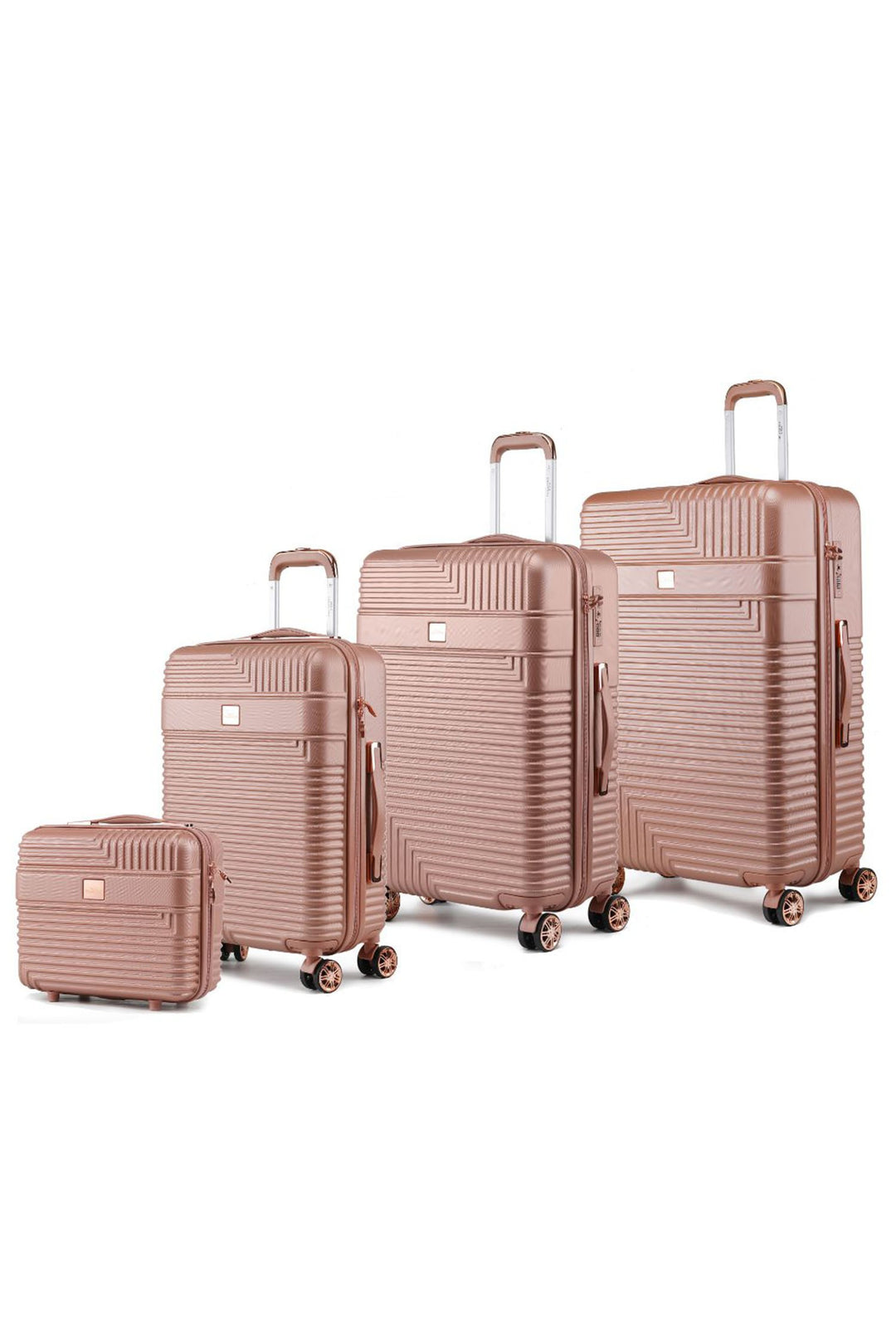 Mkf Mykonos Luggage Set By Mia K 4 Pieces