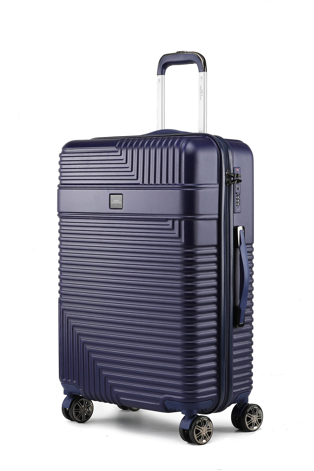 Mkf Mykonos Large Check In Spinner By Mia K