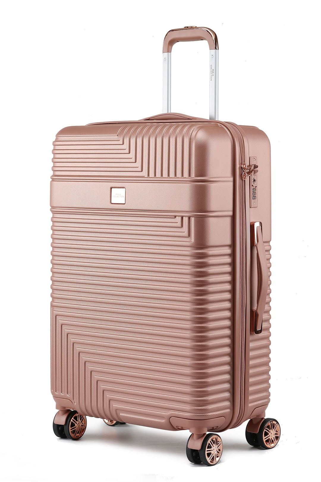 Navy Mkf Mykonos Large Check In Spinner By Mia K