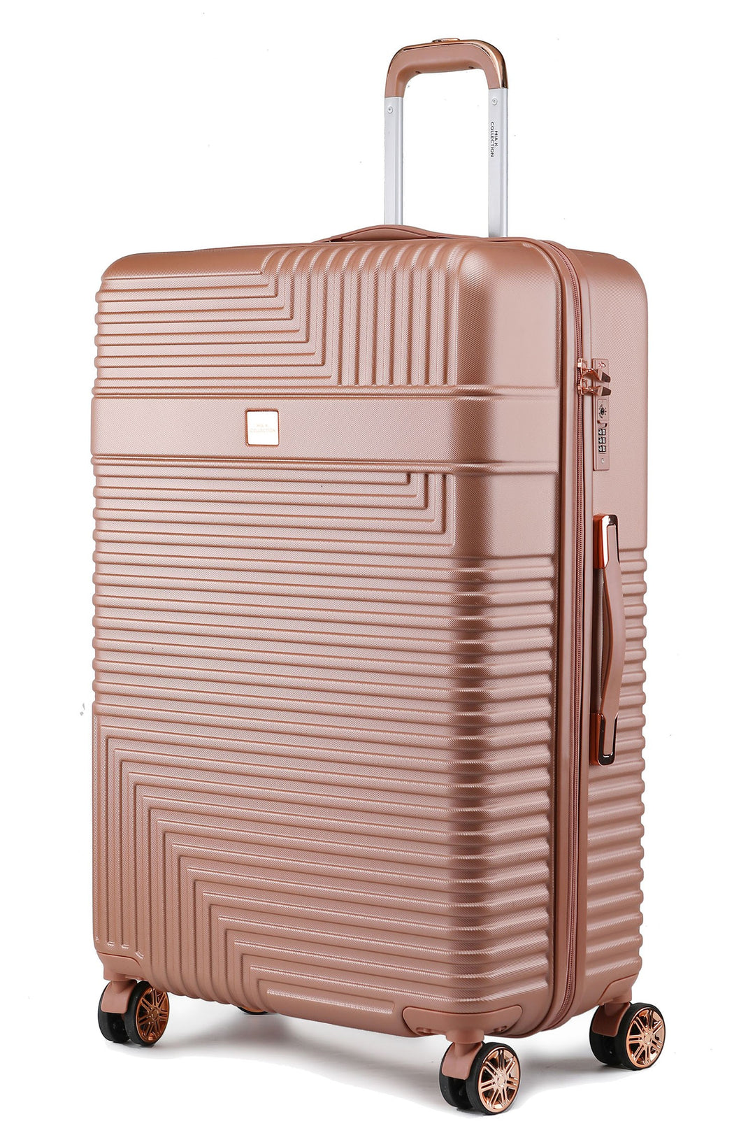 Mkf Mykonos Extra Large Check In Spinner By Mia K