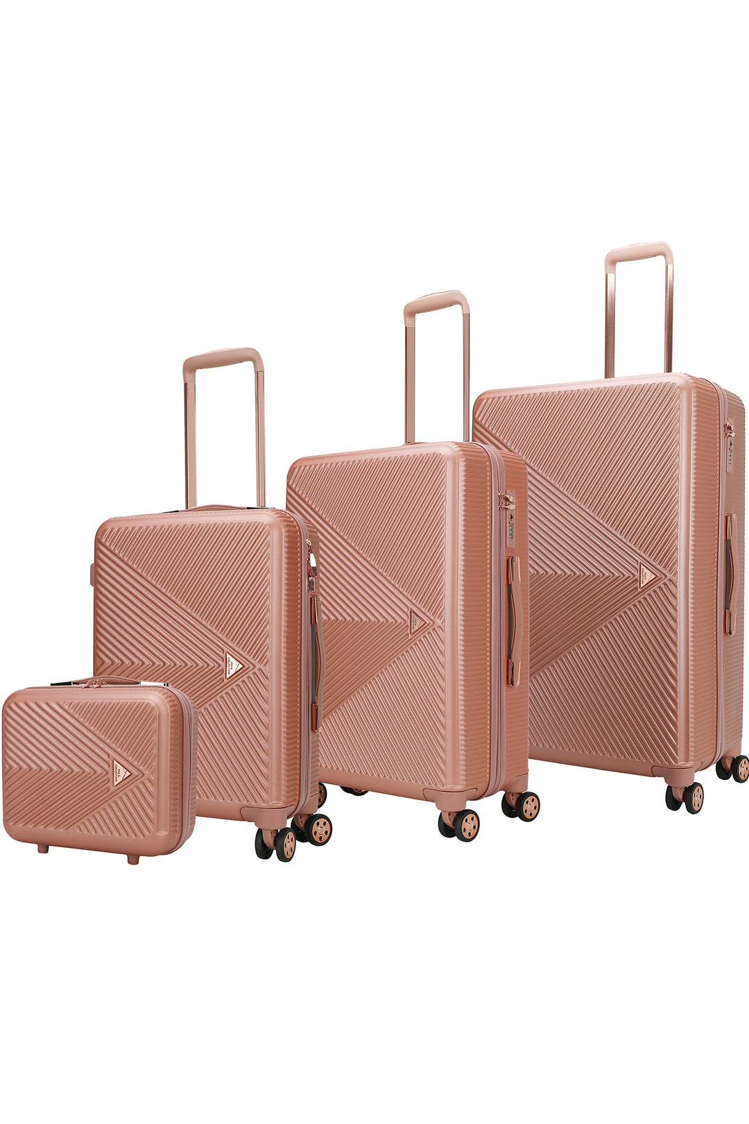 Mkf Felicity Luggage Set By Mia K 4 Piece Set
